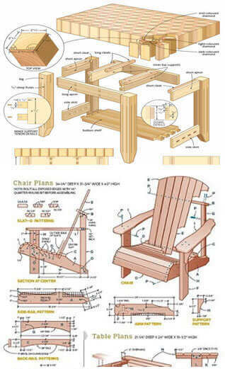 chair woodworking plans