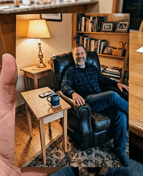 Rick's finished Shaker end table