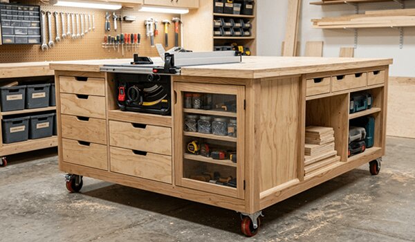 custom workshop workbench